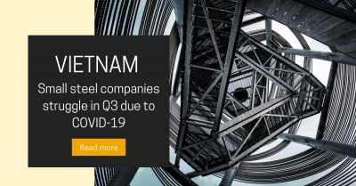 Vietnam Small steel companies struggle in Q3 due to COVID-19